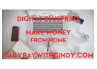 Do you want to earn more money for your time? Completely from home working only a few hours!