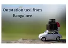 Outstation Taxi from Bangalore