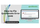How to Fix QuickBooks Error 1646?