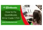 How to Troubleshoot QuickBooks Error Code 1723?