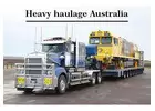 Have your heavy haulage Australia with us