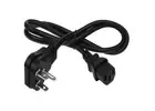 Buy 12ft 18 AWG NEMA 5-15P to C13 Standard Power Cord Wall Side Right Angle 