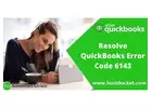 Fix QuickBooks Error 6143 While Opening Company File