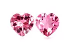Buy Heart Pink Tourmaline Stud Earrings (0.78 Carats)