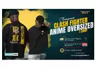 Supreme Struggle Fighter Anime Oversized T Shirt - Punjabi Adda