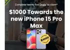 Spend $1000 Toward iPhone 15 Pro Max Now!-Australia Only