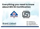 ISI Mark Certification Services in India by Brand Liaison