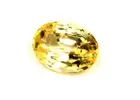 Traditional Gia-Certified Oval Yellow Gemstones (5.03 Carats)