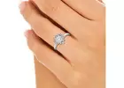 Purchase (0.24 Carats) Diamond Heart-Shaped Halo Ring