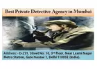 Hire the Best Private Detective Agency in Mumbai