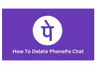 How To Delete PhonePe Chat