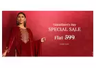 Valentine's Day Special Sale Flat 599 At SHREE