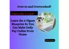 Over 50 and overworked? Want to discover how you can earn up to $600 a day online from home working 