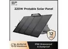 ECOFLOW 220W Portable Bifacial Solar Panel