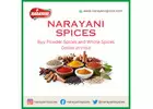 Buy Powder & Whole Masala Online in India- Narayani Spices