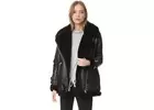 Effortless Edge: Buy Mosh Black Bomber Leather Jacket Online at NYC Leather Jackets