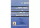 Buy A Textbook Of Applied Mathematics Vol-II By P. N. Wartikar, J. N. Wartikar