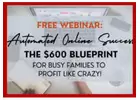 "Join the 2-hour workday club. Here’s your Blueprint to $900 daily."