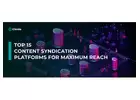 Top 15 Content Syndication Platforms For Maximum Reach - Ciente