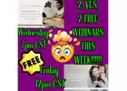 Calling out Cambridge Parents! Get ready for an electrifying week of FREE webinars you can't afford 