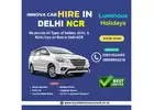 Innova Crysta on Rent in Delhi - Luminous Holidays