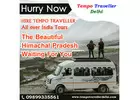 Cheapest Tempo Traveller on Rent in Delhi