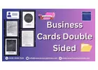 Business Cards Double Sided 