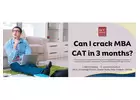 Can I crack MBA CAT in 3 months?