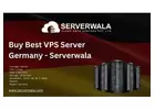 Buy Best VPS Server Germany - Serverwala 