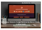 Affordable Website Design Services by Manoj Chahar in West Delhi