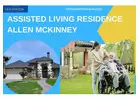 Find Premier Assisted Living Residences in Allen, McKinney
